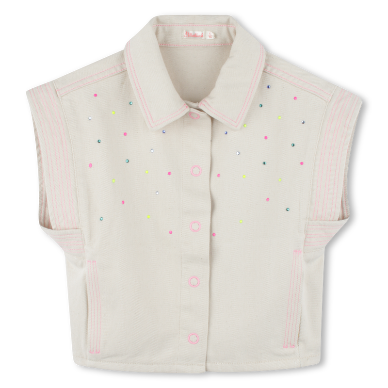 Kurzarm-J&auml;ckchen aus Baumwolle BILLIEBLUSH 
                        GIRL