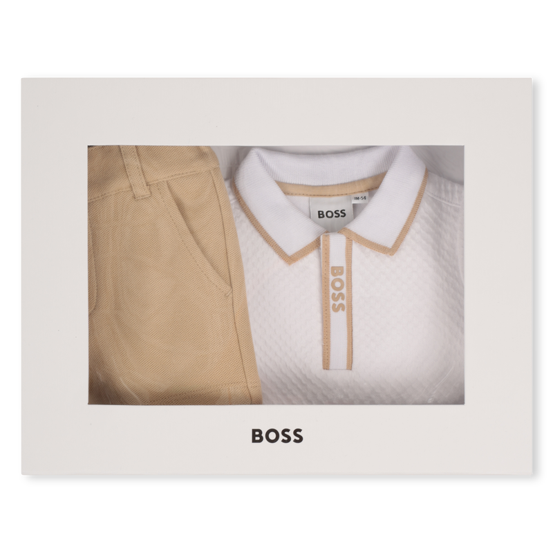 Set aus Polohemd und Shorts BOSS 
                        BOY
