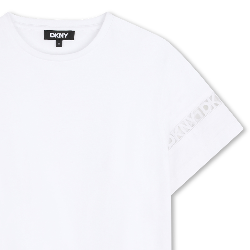 KURZ&Auml;RMELIGES T-SHIRT DKNY 
                        GIRL