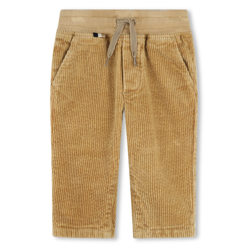 Einfarbige Velourshose BOSS 
                        BOY