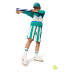 Bermudashorts aus fleece KIDS AROUND 
                    BOY