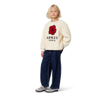 Flauschiges Fleece-Sweatshirt KENZO KIDS 
                    M&Auml;DCHEN