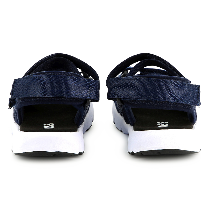 Klett-Sandalen aus Canvas BOSS 
                        BOY