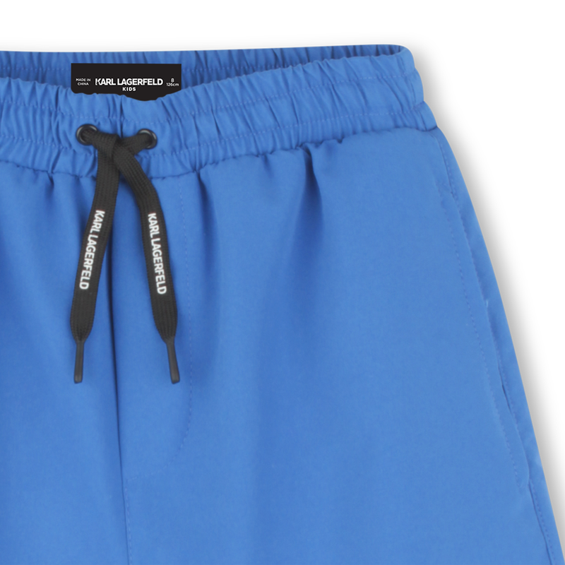 Badeshorts mit Taschen KARL LAGERFELD KIDS 
                        BOY