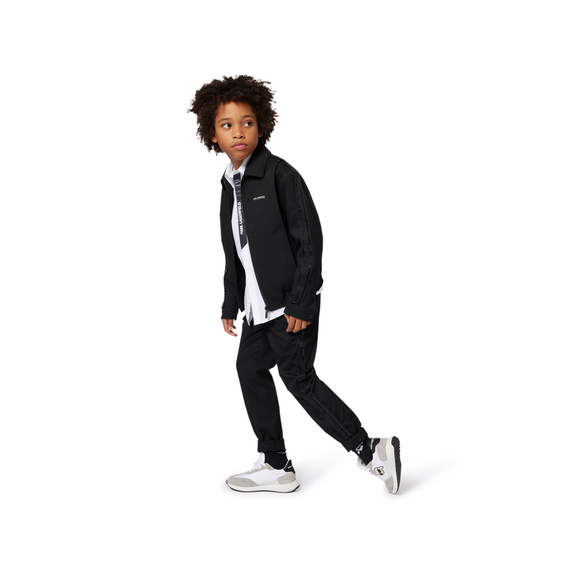Low-Top-Sneakers mit Schnürung KARL LAGERFELD KIDS 
                        BOY