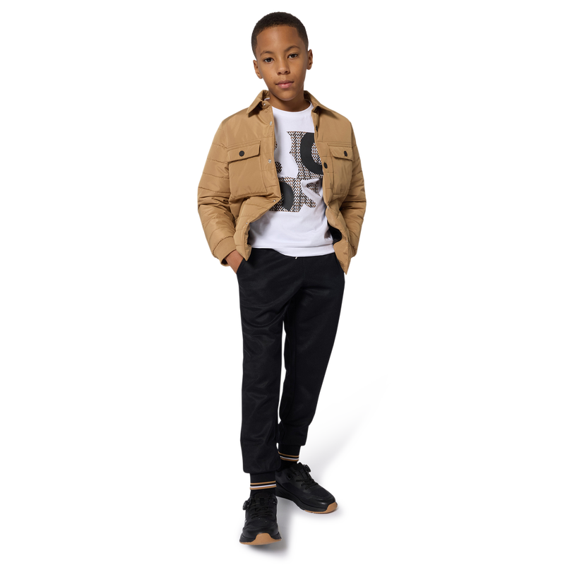 Sneaker mit elastischen Schn&uuml;rsenkeln BOSS 
                        BOY