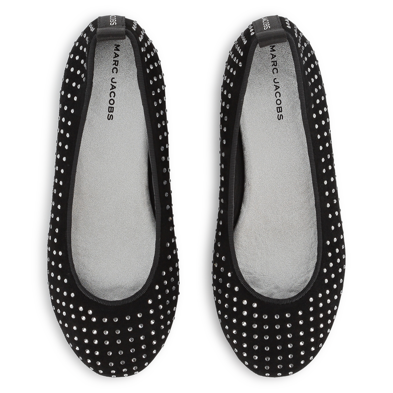 Ballerinas aus Leder MARC JACOBS 
                        GIRL