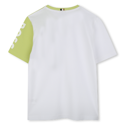 T-Shirt aus Baumwoll-Piqu&eacute; BOSS BOY