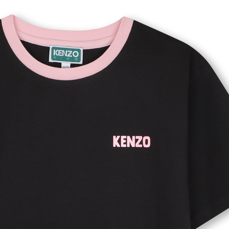 T-Shirt mit kurzen &Auml;rmeln KENZO KIDS 
                        GIRL