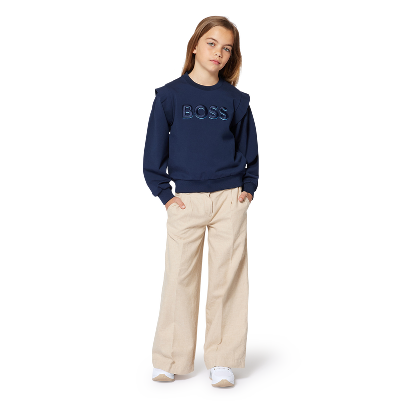 Sweatshirt mit Stickerei BOSS 
                        GIRL