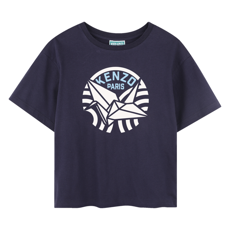 T-Shirt mit Siegel-Druck KENZO KIDS 
                        GIRL