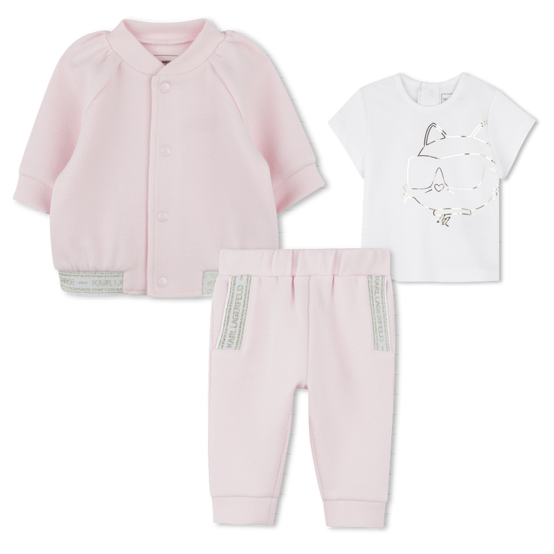 3-teiliges Joggingset KARL LAGERFELD KIDS 
                        GIRL