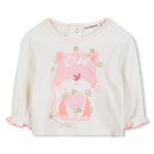 T-Shirt aus Baumwolle BILLIEBLUSH 
                    GIRL