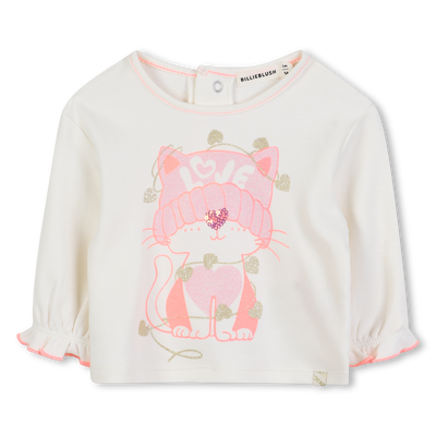 T-Shirt aus Baumwolle BILLIEBLUSH GIRL