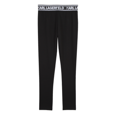 Leggings mit Metallic-Taille KARL LAGERFELD KIDS GIRL