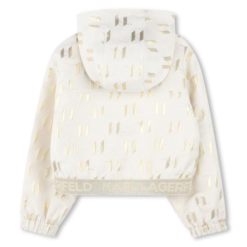 Jacke mit goldfarbenen Details KARL LAGERFELD KIDS 
                        GIRL