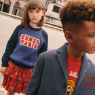 Volant-Rock mit Print KENZO KIDS 
                    GIRL