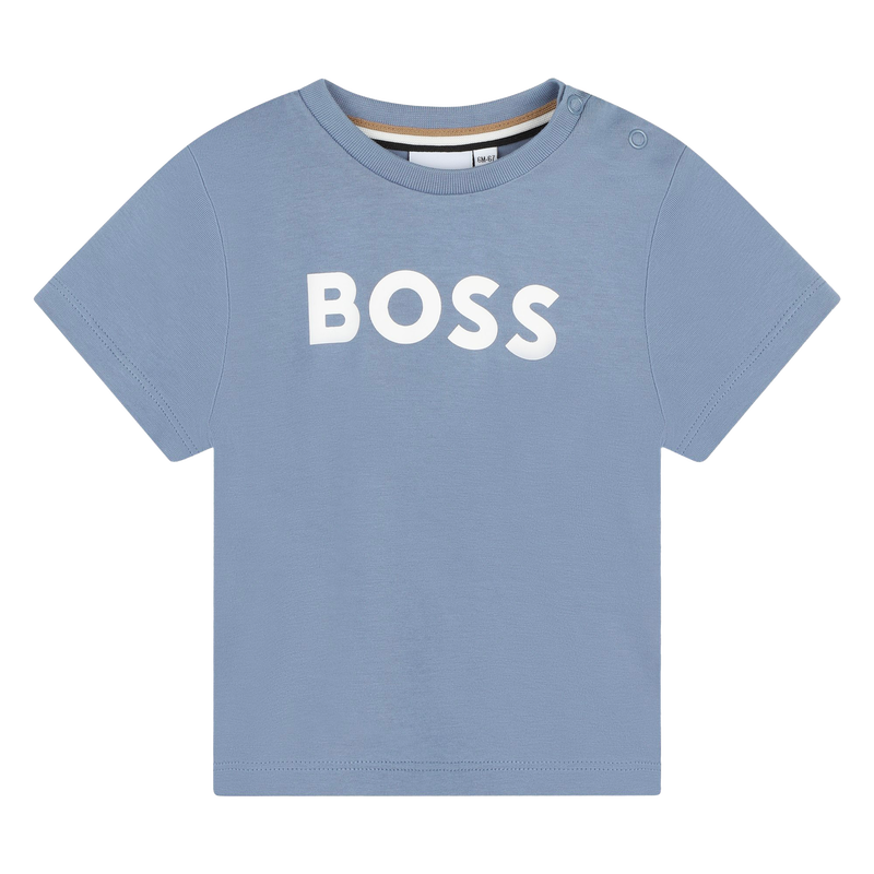 Bbaumwoll-T-Shirt mit Logo BOSS 
                        BOY
