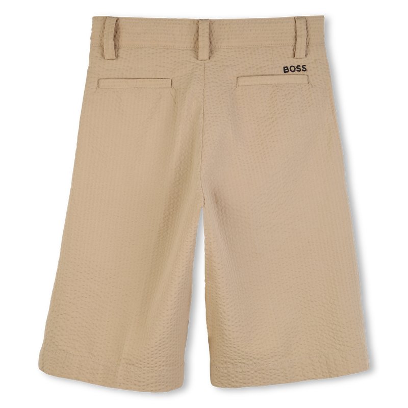 BERMUDASHORTS AUS LEICHTEM GEPR&Auml;GTEM STOFF BOSS 
                        BOY