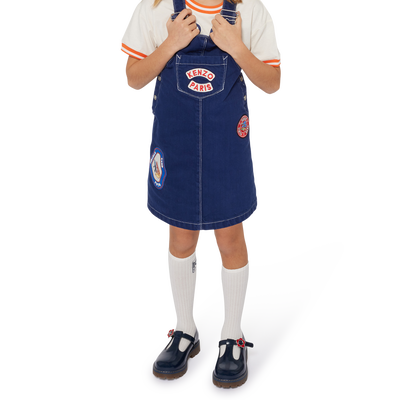 Leder-Ballerinas mit Schnalle KENZO KIDS GIRL