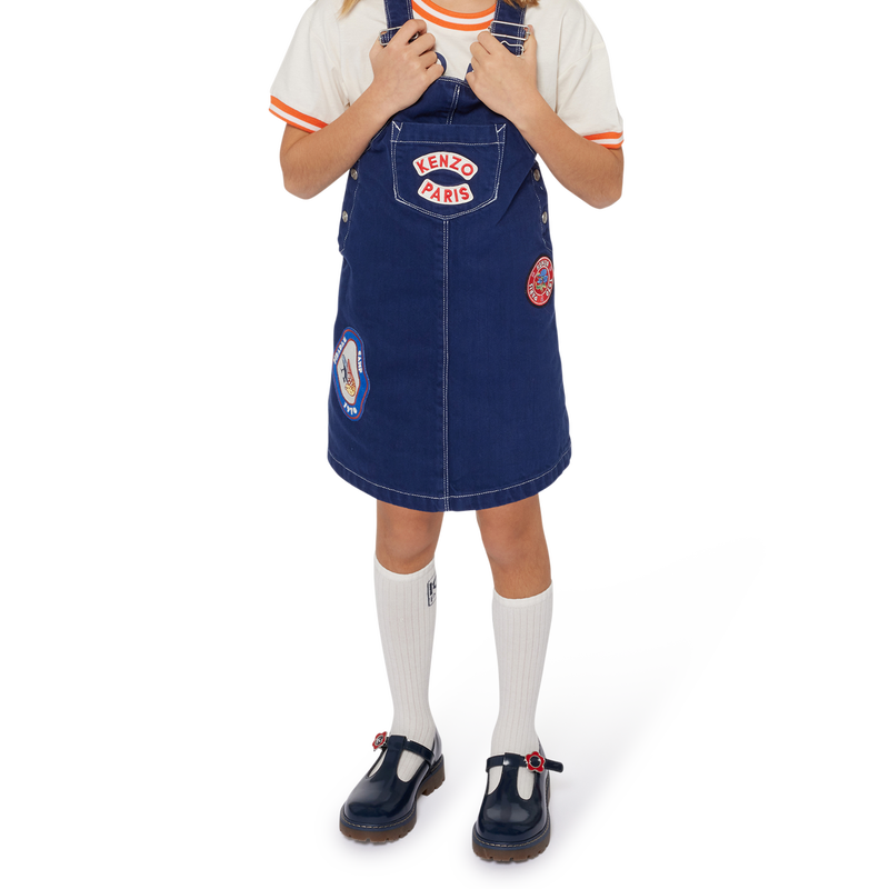 Leder-Ballerinas mit Schnalle KENZO KIDS 
                        GIRL