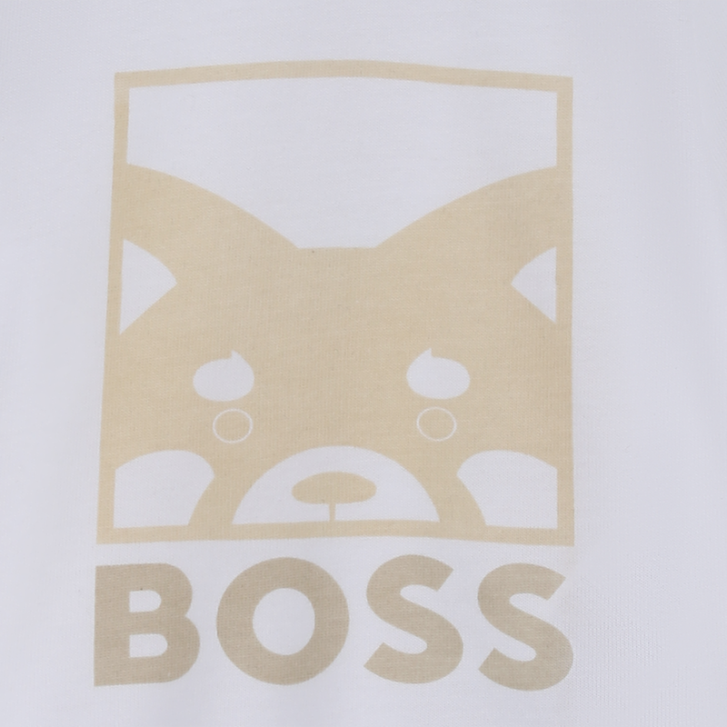 KURZ&Auml;RMELIGES T-SHIRT BOSS 
                        BOY