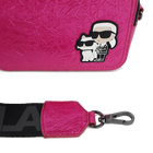 Handtasche aus zerknittertem Textil KARL LAGERFELD KIDS 
                    GIRL