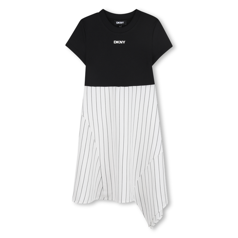 Festkleid aus Materialmix DKNY 
                        GIRL