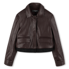 Jacke mit Rei&szlig;verschluss KARL LAGERFELD KIDS 
                    GIRL