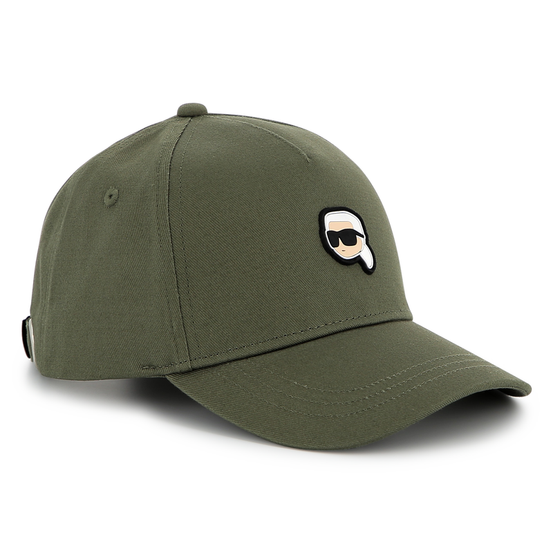 Verstellbares Baumwoll-Cap KARL LAGERFELD KIDS 
                        BOY