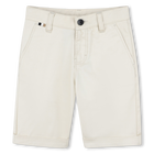 Gef&uuml;tterte Chino-Bermudas, HELL BEIGE, hi-res