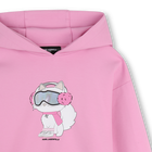 Kapuzenkleid KARL LAGERFELD KIDS 
                    GIRL