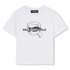 Kurz&auml;rmeliges T-Shirt KARL LAGERFELD KIDS 
                    GIRL