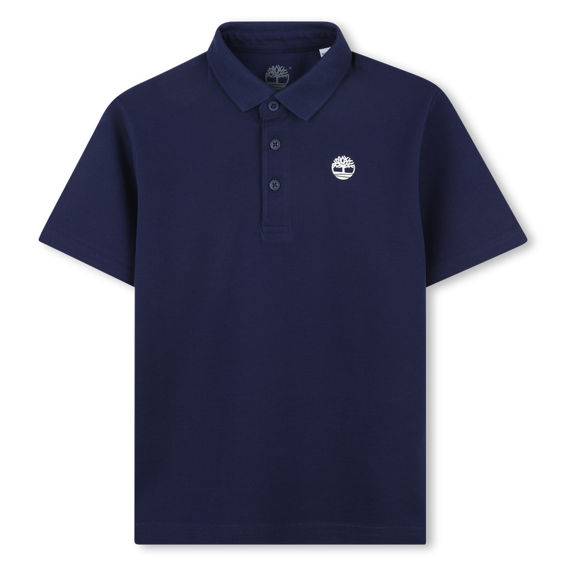 Einfarbiges Poloshirt mit Logo TIMBERLAND 
                        BOY