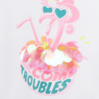 Kurz&auml;rmeliges t-shirt BILLIEBLUSH 
                    GIRL