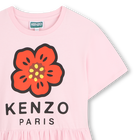 Kleid in der taille gerafft KENZO KIDS 
                    GIRL