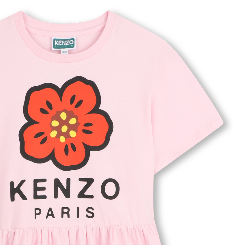 KLEID IN DER TAILLE GERAFFT KENZO KIDS 
                        GIRL