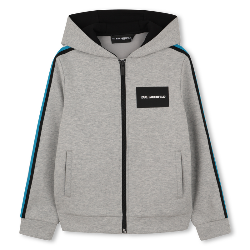 KAPUZENPULLOVER MIT REISSVERSCHLUSS KARL LAGERFELD KIDS 
                        BOY