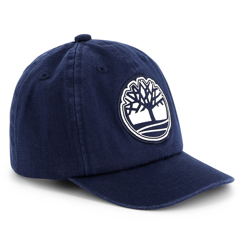 Kappe aus Twill mit Badge TIMBERLAND 
                        BOY