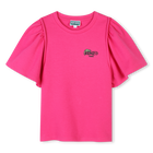 Einfarbiges T-Shirt KENZO KIDS 
                    GIRL