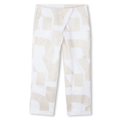 Hose aus Baumwolle und Leinen DKNY GIRL
