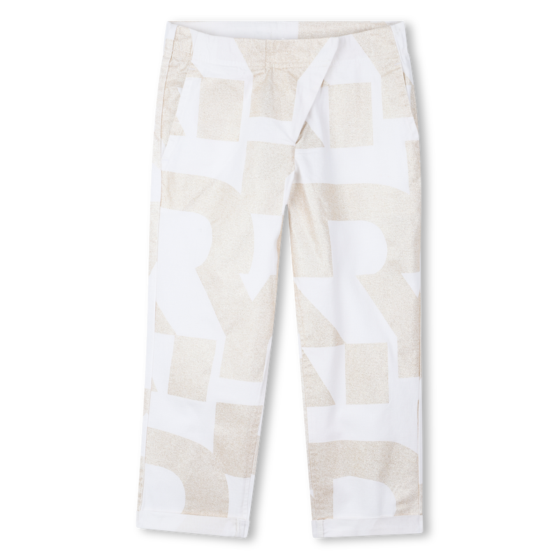 Hose aus Baumwolle und Leinen DKNY 
                        GIRL