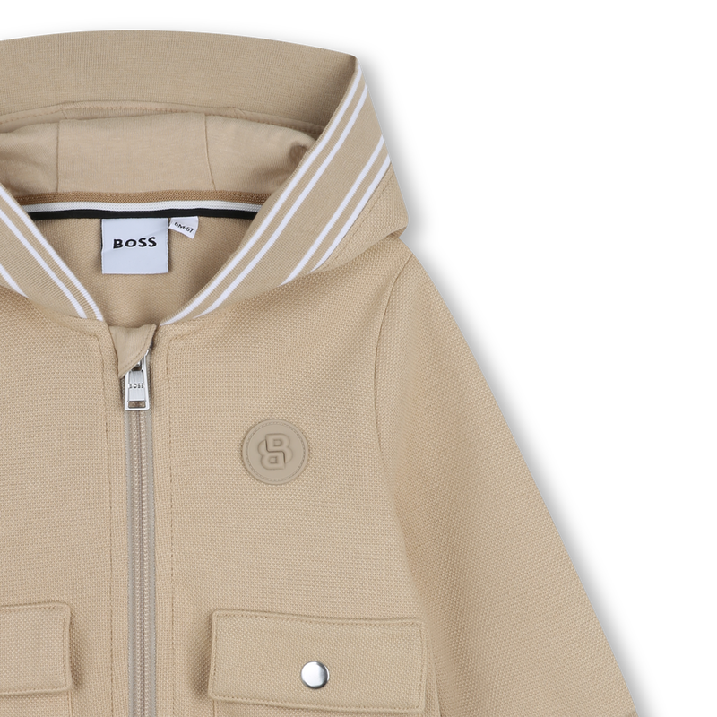 KAPUZENPULLOVER MIT REISSVERSCHLUSS BOSS 
                        BOY