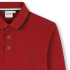 Lang&auml;rmeliges Poloshirt BOSS 
                    BOY