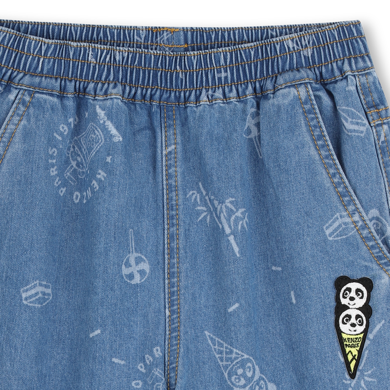 DENIM-BERMUDASHORTS KENZO KIDS 
                        BOY