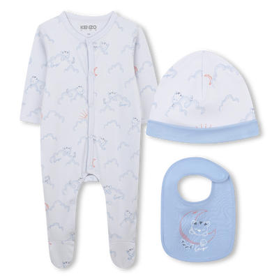 Set aus Pyjama, L&auml;tzchen und M&uuml;tze KENZO KIDS BOY