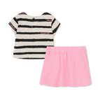 Set aus t-shirt und rock KARL LAGERFELD KIDS 
                    GIRL
