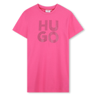 Kurz&auml;rmeliges Kleid HUGO 
                    GIRL