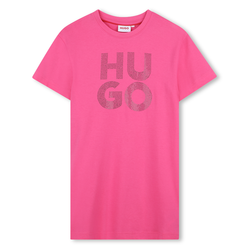 Kurz&auml;rmeliges Kleid HUGO 
                        GIRL