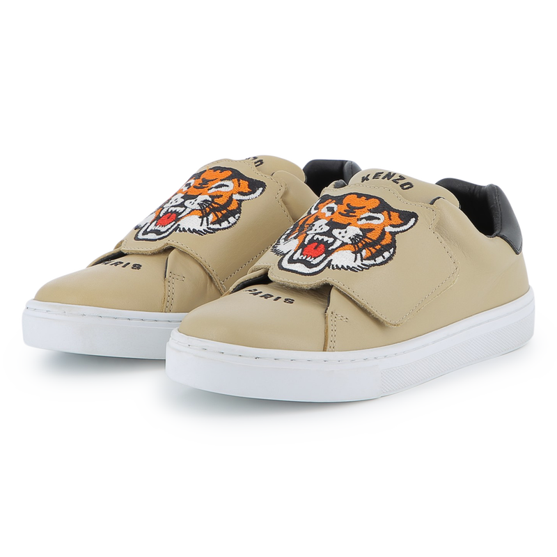 Sneaker aus Rindsleder KENZO KIDS 
                        UNISEX